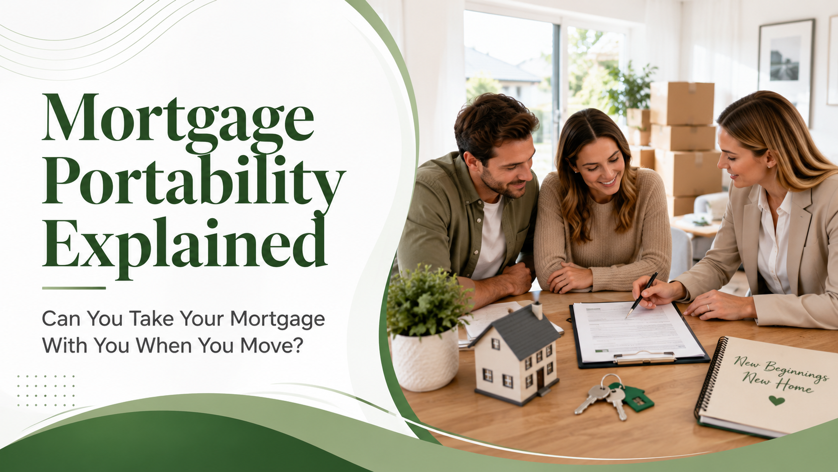 Mortgage Portability Explained: Can You Take Your Mortgage With You When You Move?